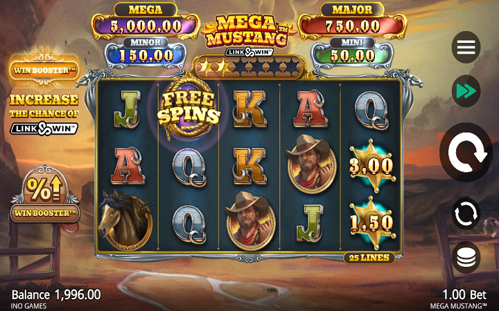Mega Mustang-online casino bonus-games global
