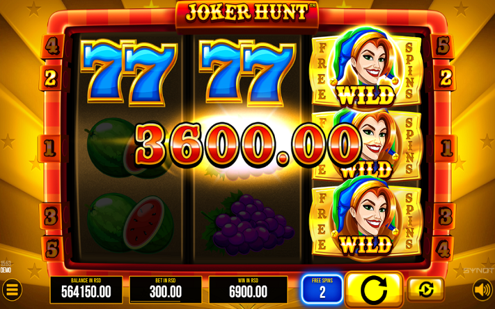 Joker Hunt-besplatni spinovi-online casino bonus-synot