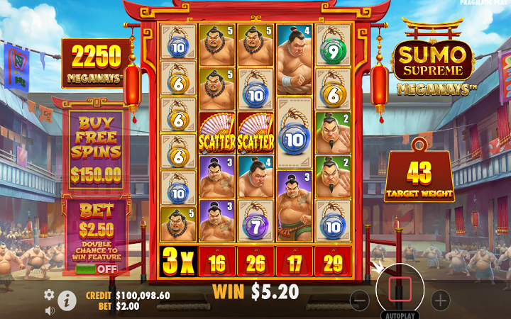 Sumo Supreme Megaways-online casino bonus-pragmatic play
