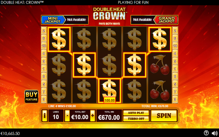 Double Heat Crown-dobitak-online casino bonus-playtech