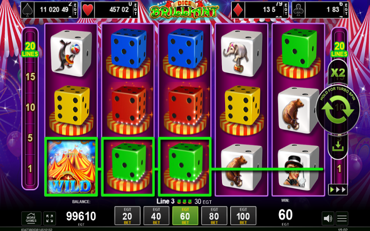 Brilliant Dice-džoker-online casino bonus-egt-amusnet interactive