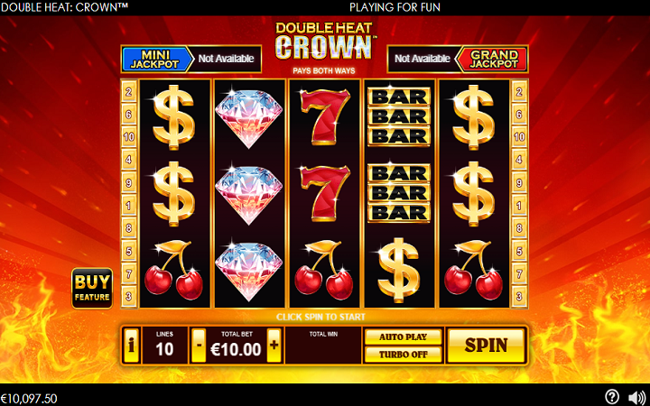 Double HEat Crown-online casino bonus-playtech