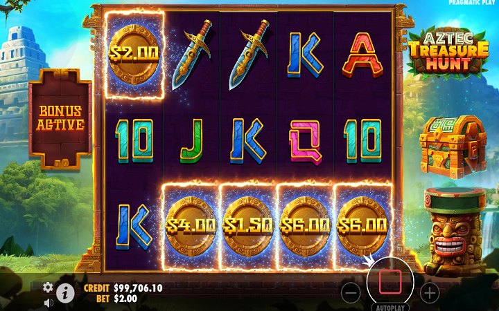 Aztec Treasure Hunt-bonus-aktivacija besplatnih spinova-online casino bonus-pragmatic play