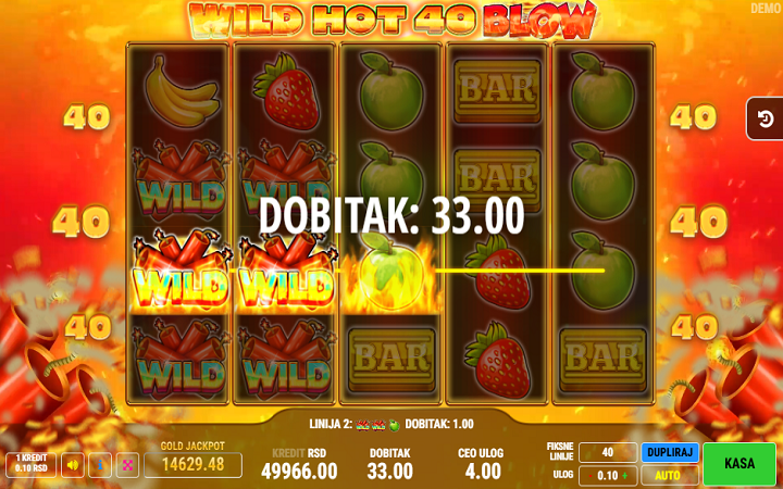 Wild Hot 40 Blow-džoker-online casino bonus-fazi