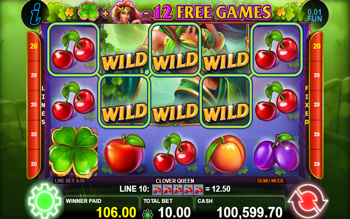 Clover Queen-džoker-online casino bonus-ct interactive