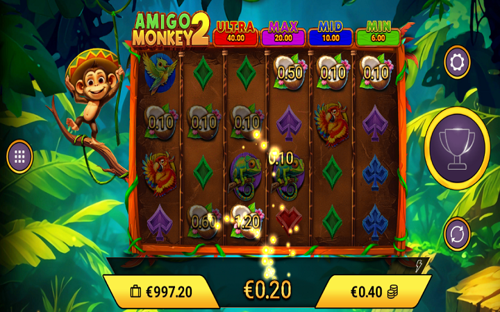 Amigo Monkey 2-koko manija-online casino bonus-amigo