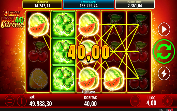 Very Hot 40 Extreme-džoker-online casino bonus-fazi