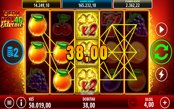 Very Hot 40 Extreme-džoker sa množiocem-online casino bonus-fazi