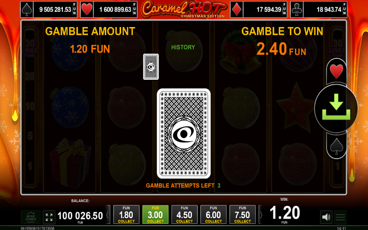 Caramel Hot Christmas Edition-bonus kockanja-online casino bonus-amusnet interactive