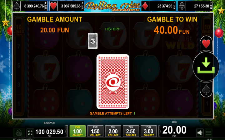 Rolling Dice Christmas Edition-bonus kockanja-online casino bonus-amusnet interactive