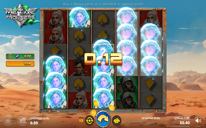 Metal Frontiers-množilac-online casino bonus-mascot gaming