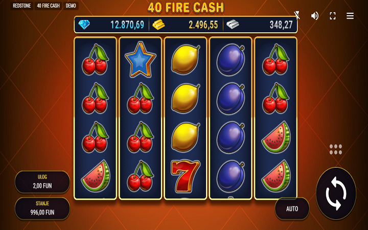 40 Fire Cash-online casino bonus-redstone