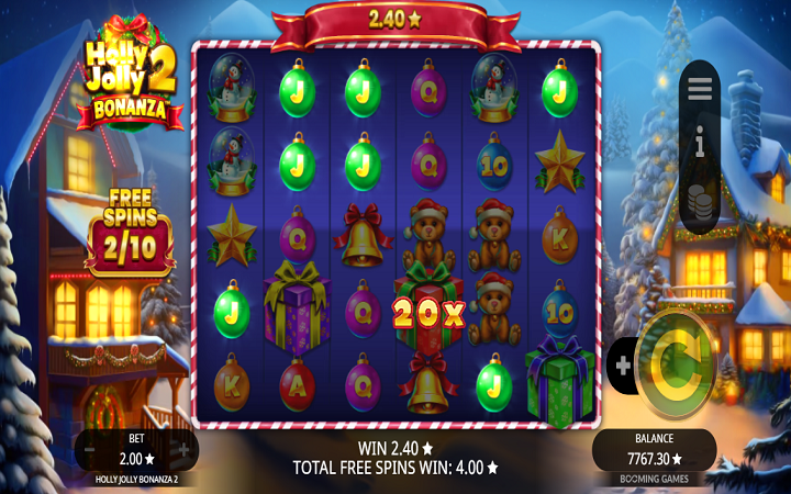 Holly Jolly Bonanza 2-besplatni spinovi-online casino bonus-booming games