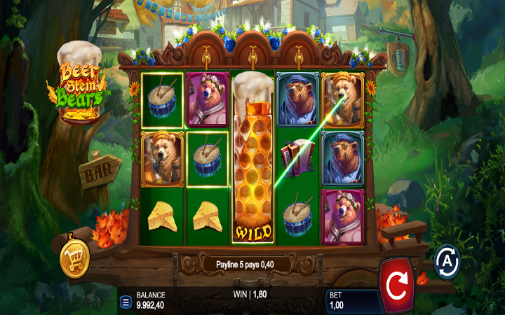 Beer Stein Bears-džoker kolona-online casino bonus-spearhead