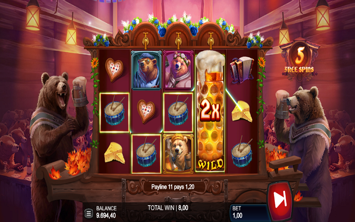 Beer Stein Bears-besplatni spinovi-spearhead-online casino bonus