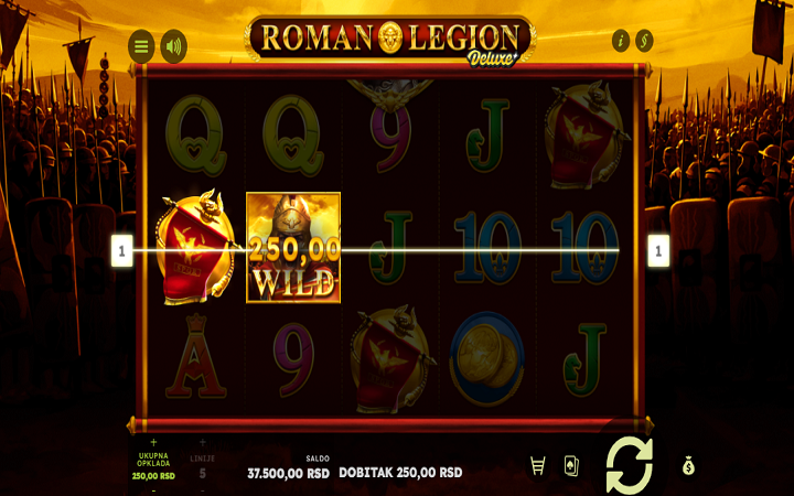 Roman Legion Deluxe-džoker-online casino bonus-gamomat