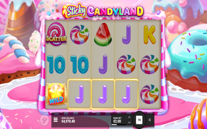 Sticky Candyland-džoker-slatkiši-online casino bonus