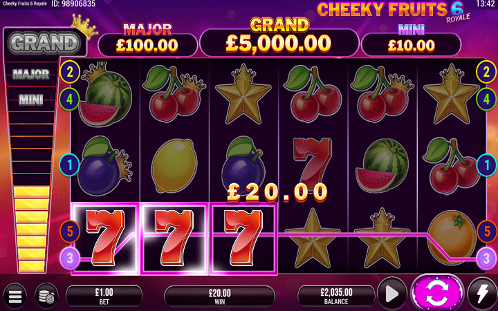 Cheeky Fruits 6 Royale-lucky 7-online casino bonus-gamevy