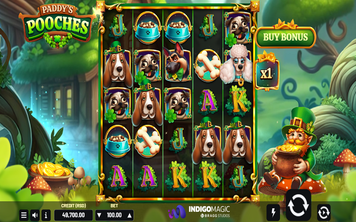 Paddys Pooches-online casino bonus-oryx gaming