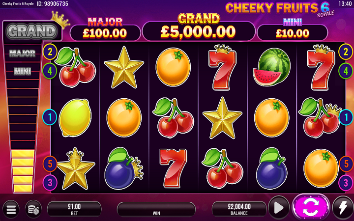 Cheeky Fruits 6 Royale-online casino bonus-gamevy