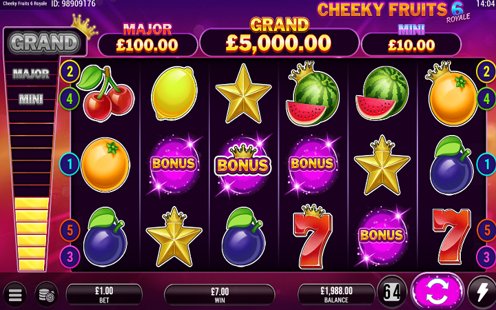 Cheeky Fruits 6 Royale-skejter-online casino bonus-gamevy