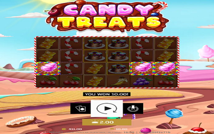 Candy Treats-skejter-online casino bonus-slatkiši-gameart