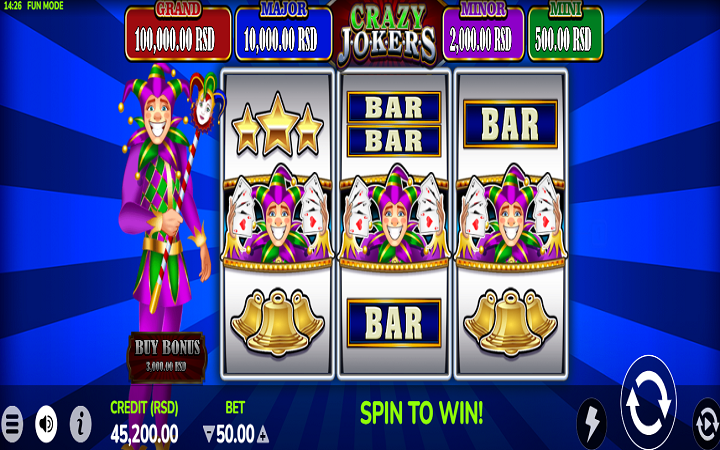 Crazy Jokers-skejter-online casino bonus-oryx
