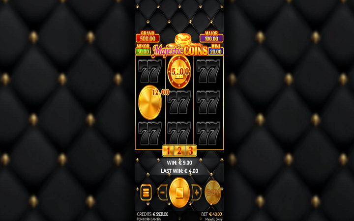 Majestic Coins-hold and win-online casino bonus-tom horn