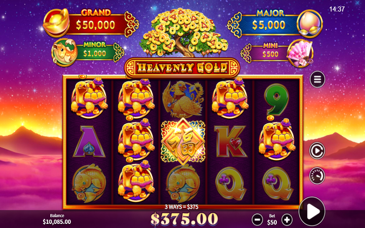 Heavenly Gold-džoker-online casino bonus-skywind