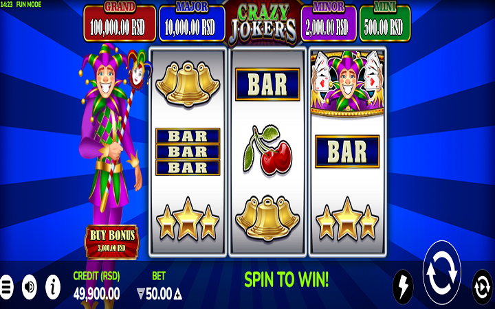 Crazy Jokers-online casino bonus-oryx