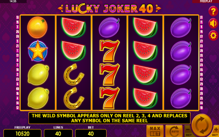 Lucky Joker 40-online casino bonus-amatic online