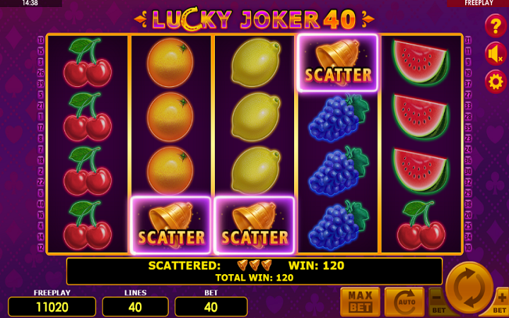 Lucky Joker 40-skejter-online casino bonus-amatic online