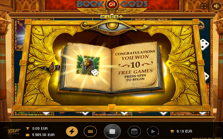 Book of Gods Dice-specijalan simbol-online casino bonus-bf games