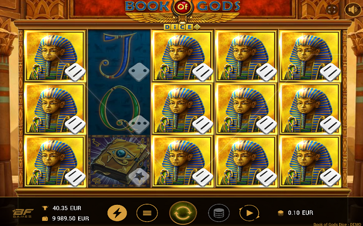 Book of Gods Dice-besplatni spinovi-online casino bonus-bf games