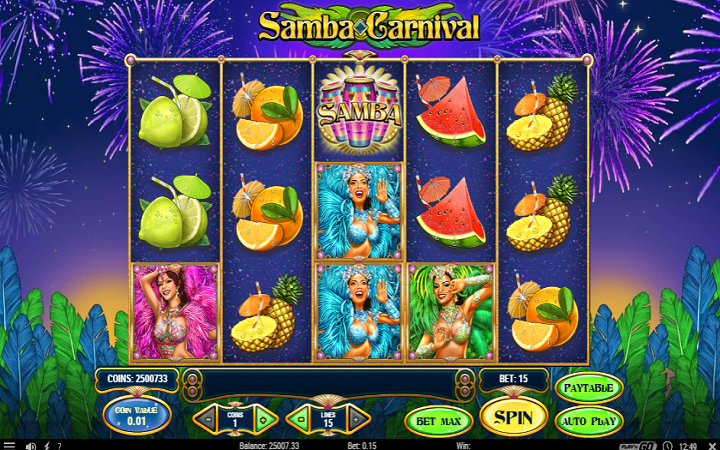 Samba Carnival-online casino bonus-play'n go