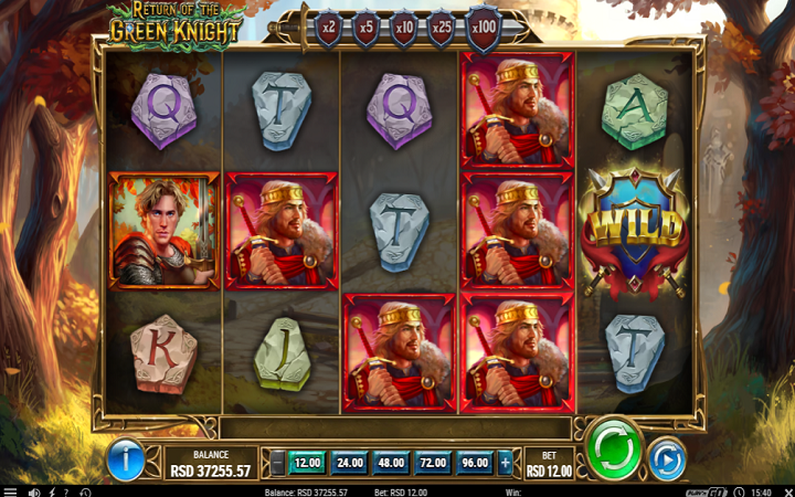 Return of the Green Knight-online casino bonus-play'n go