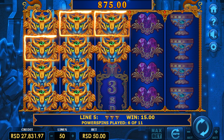 Mistress of Monsters-power spins bonus-online casino bonus-amatic online