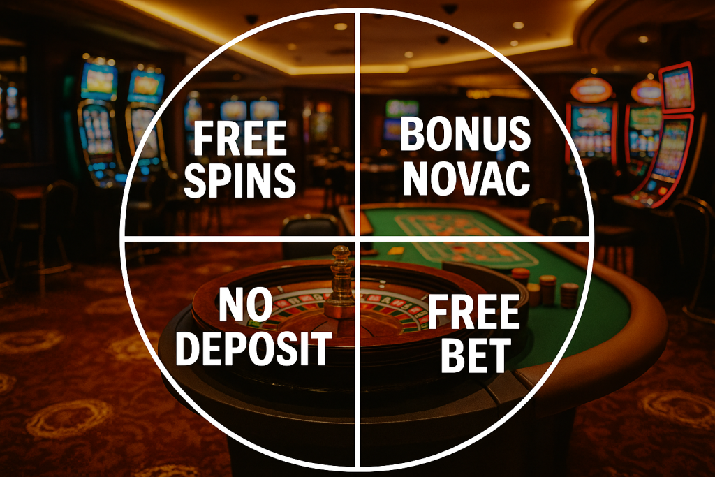 Vrste online casino bonusa