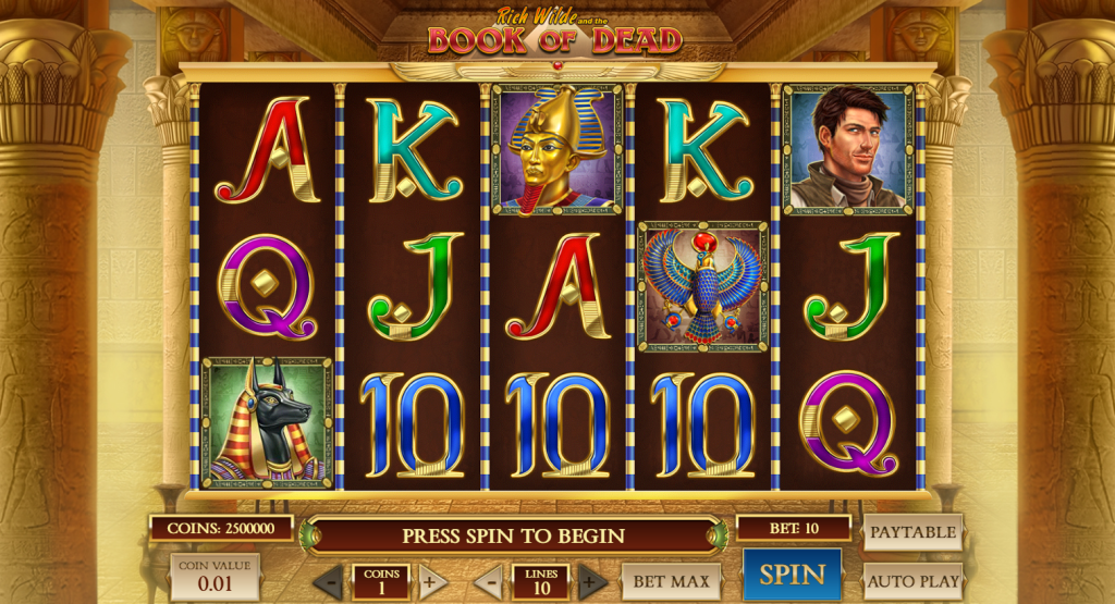 Top 5 slotova sa najvećom volatilnošću - Book of Dead