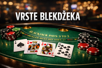 Vrste blekdžeka - Online casino bonus