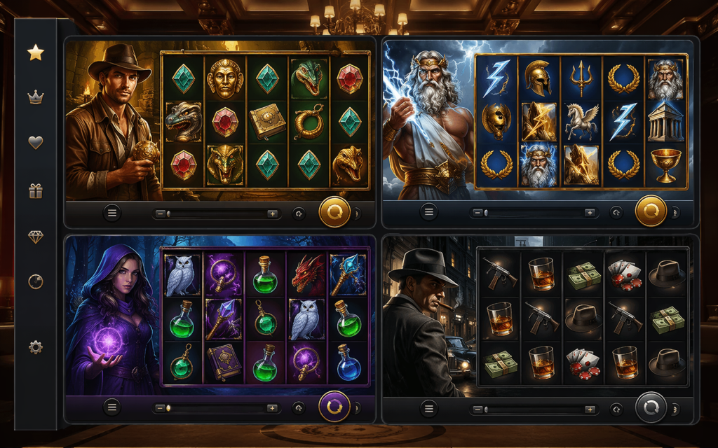 Slotovi sa temama - Uticaj na igrače