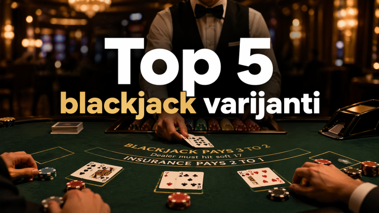 Top 5 blackjack varijanti